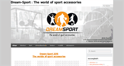 Desktop Screenshot of dream-sport.com